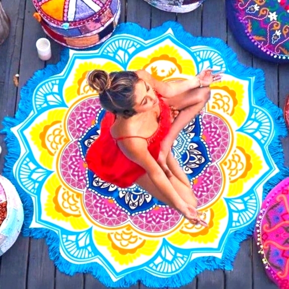 Yoga Mat Tapestry - Picture 1 of 4